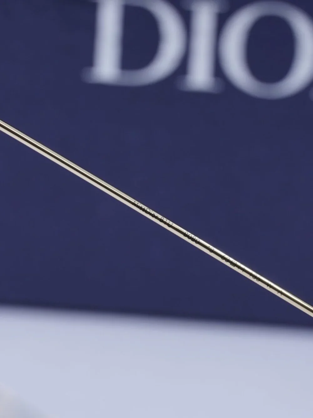 Dior MISSDIOR B1U B0B0 Cat Eye Sunglasses – Gold / Blue